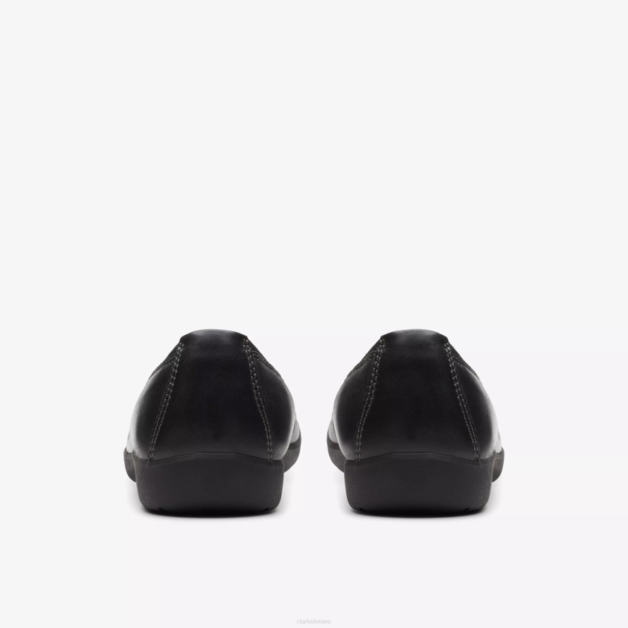 Clarks pievos opalas H2XV296 juoda oda
