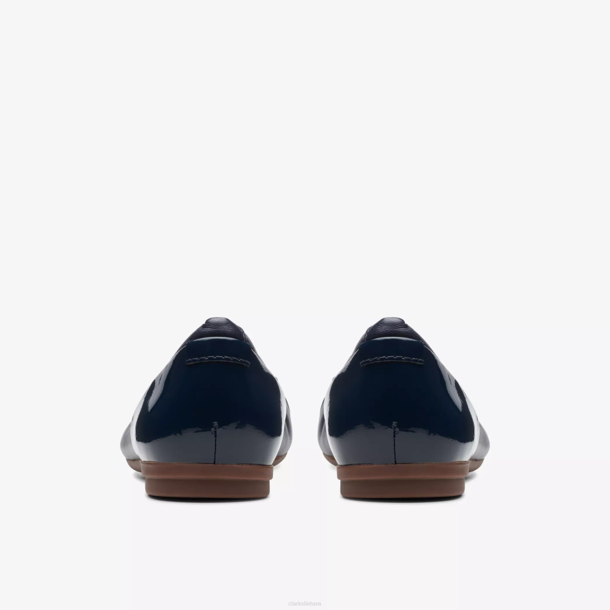Clarks rena džiazas H2XV262 tamsiai mėlyna oda