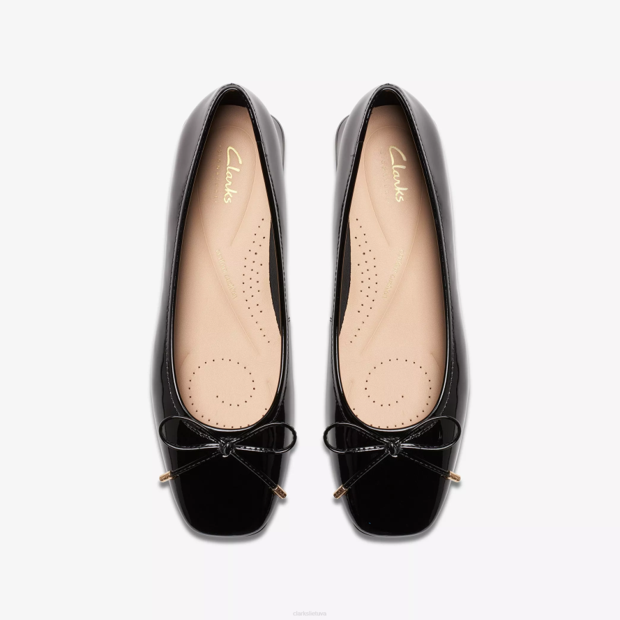 Clarks ubree 15 žingsnių H2XV256 juodas patentas