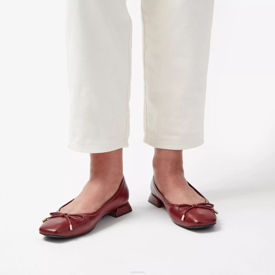 Clarks ubree 15 žingsnių H2XV304 kaštonų oda