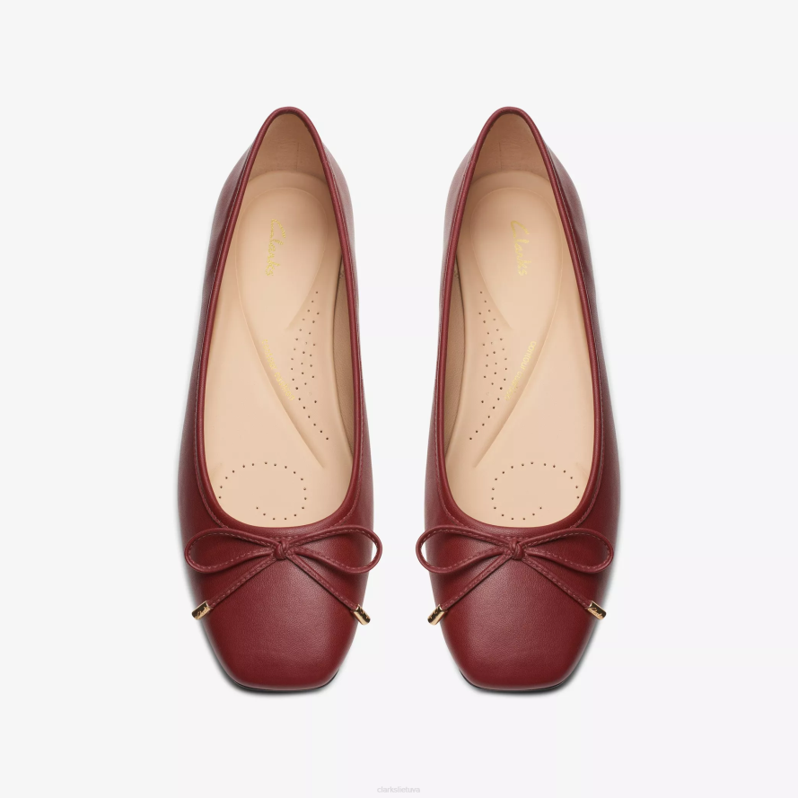 Clarks ubree 15 žingsnių H2XV304 kaštonų oda