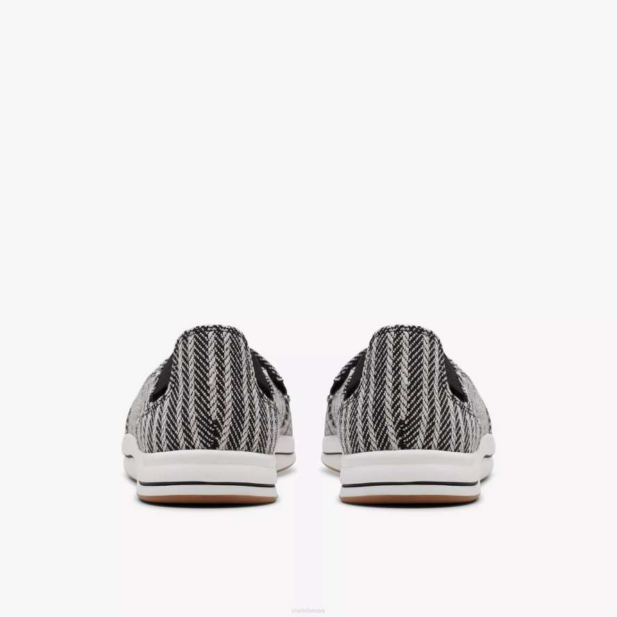 Clarks vėjo žingsnis ii H2XV271 juodas audinys