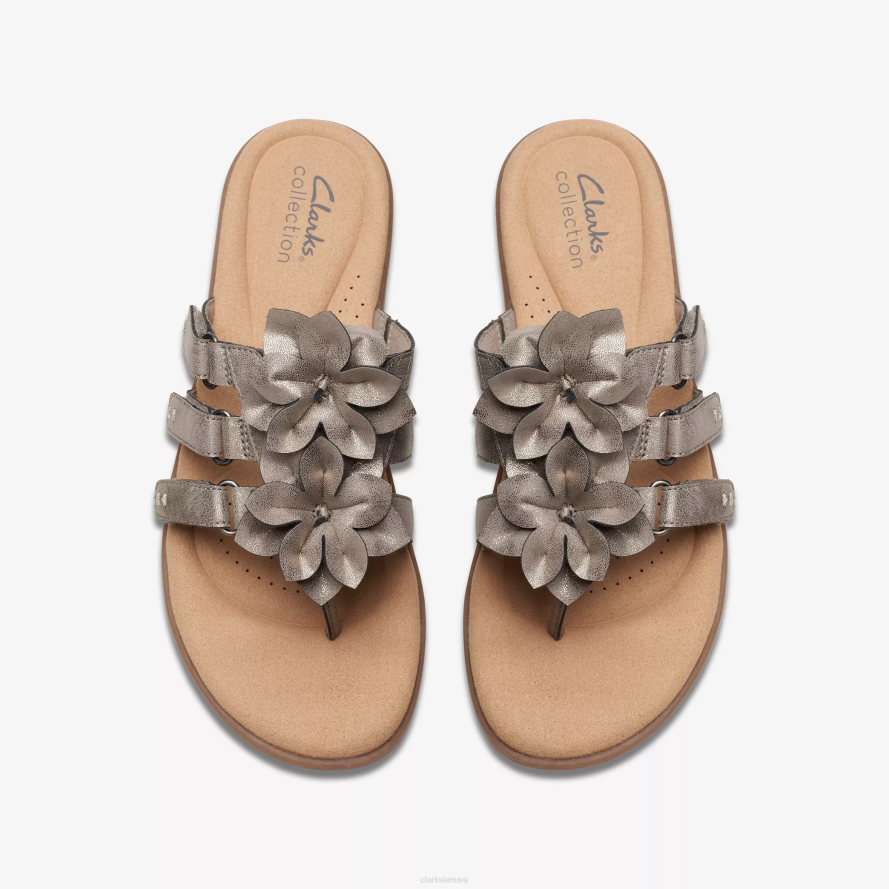 Clarks Elizabelle Mae H2XV375 alavo metalo