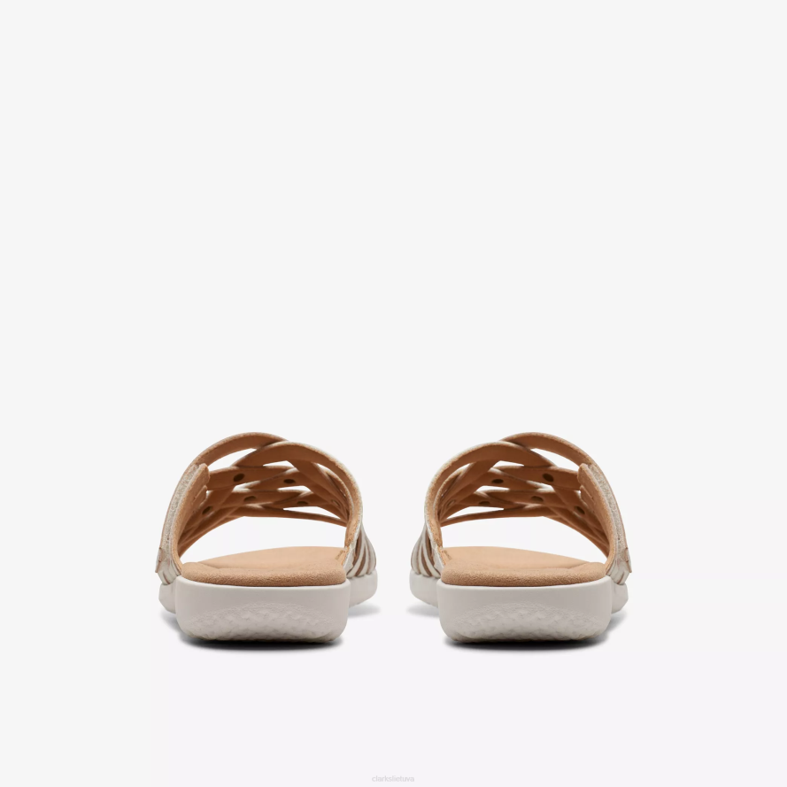 Clarks Elizabelle Rio H2XV371 beveik baltas daugiaspalvis