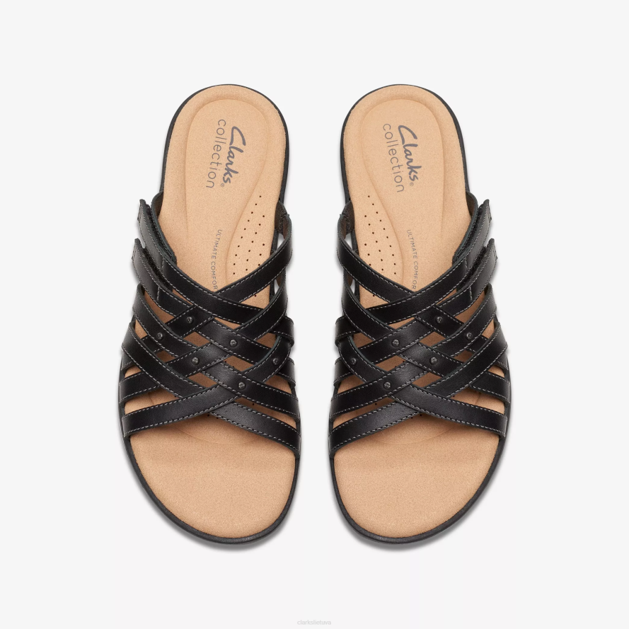 Clarks Elizabelle Rio H2XV372 juoda oda