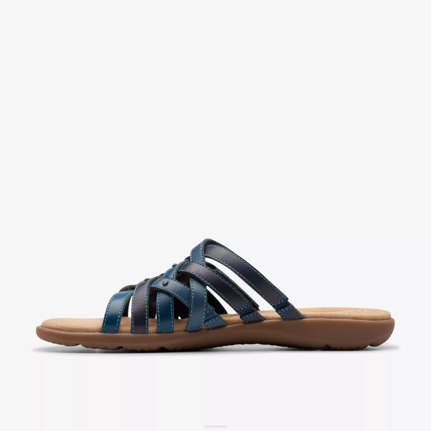 Clarks Elizabelle Rio H2XV95 mėlyna daugiaspalvė