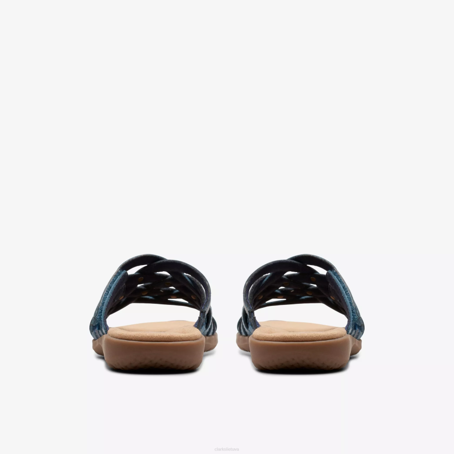 Clarks Elizabelle Rio H2XV95 mėlyna daugiaspalvė
