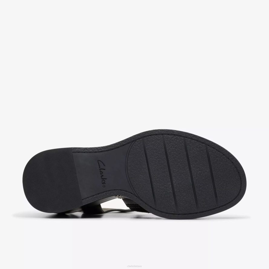 Clarks Manono įlanka H2XV129 juoda oda