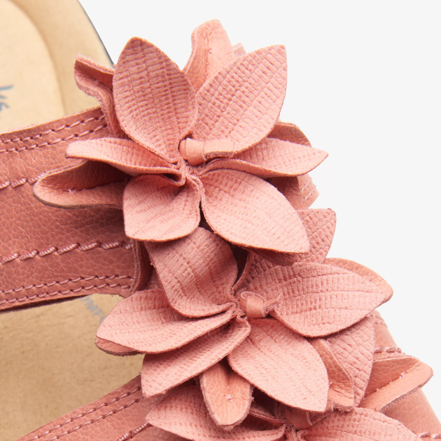 Clarks Merliah Raelyn H2XV27 koralinė oda