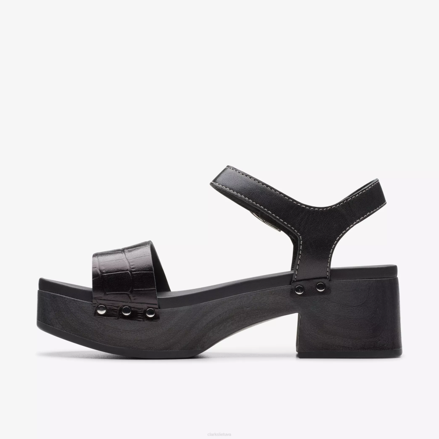 Clarks Sivanne įlanka H2XV38 juodas palūkanas