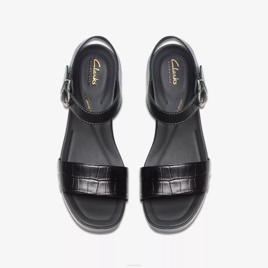 Clarks Sivanne įlanka H2XV38 juodas palūkanas