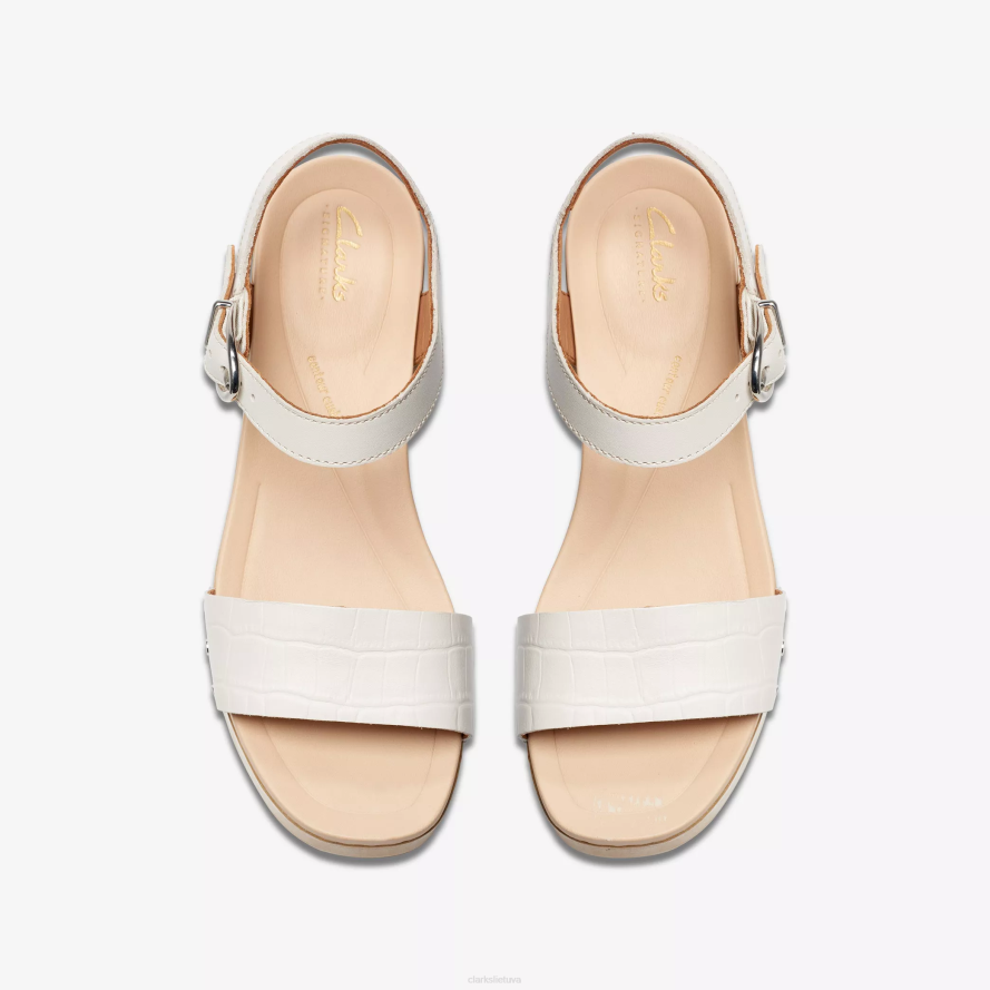 Clarks Sivanne įlanka H2XV39 dramblio kaulo palūkanos