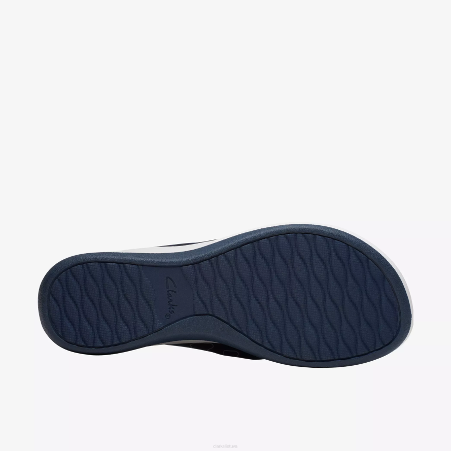 Clarks arla glison H2XV90 mėlynas audinys