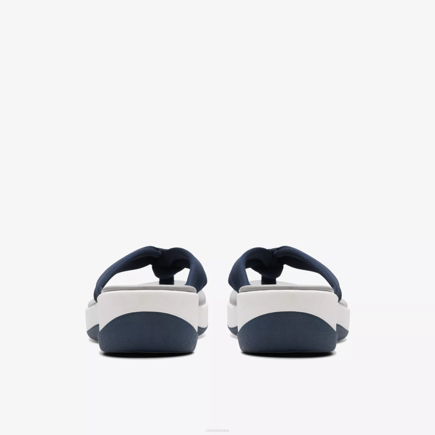 Clarks arla glison H2XV90 mėlynas audinys