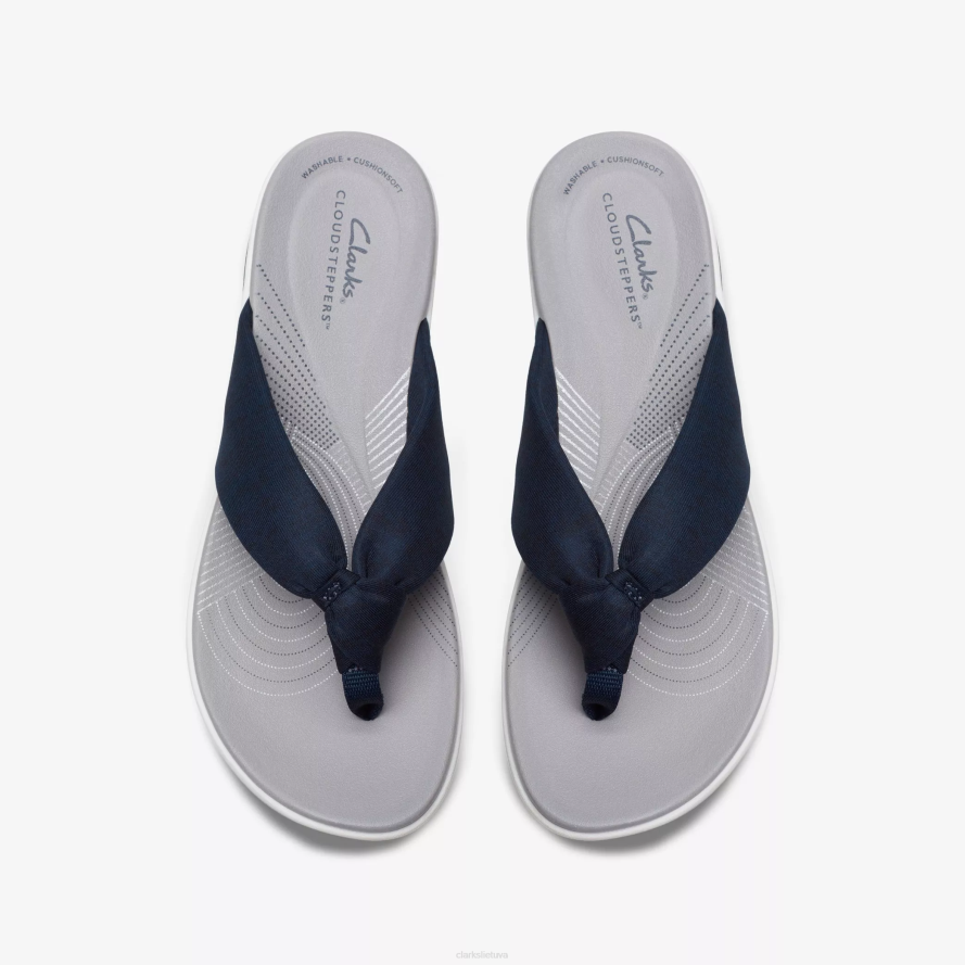 Clarks arla glison H2XV90 mėlynas audinys