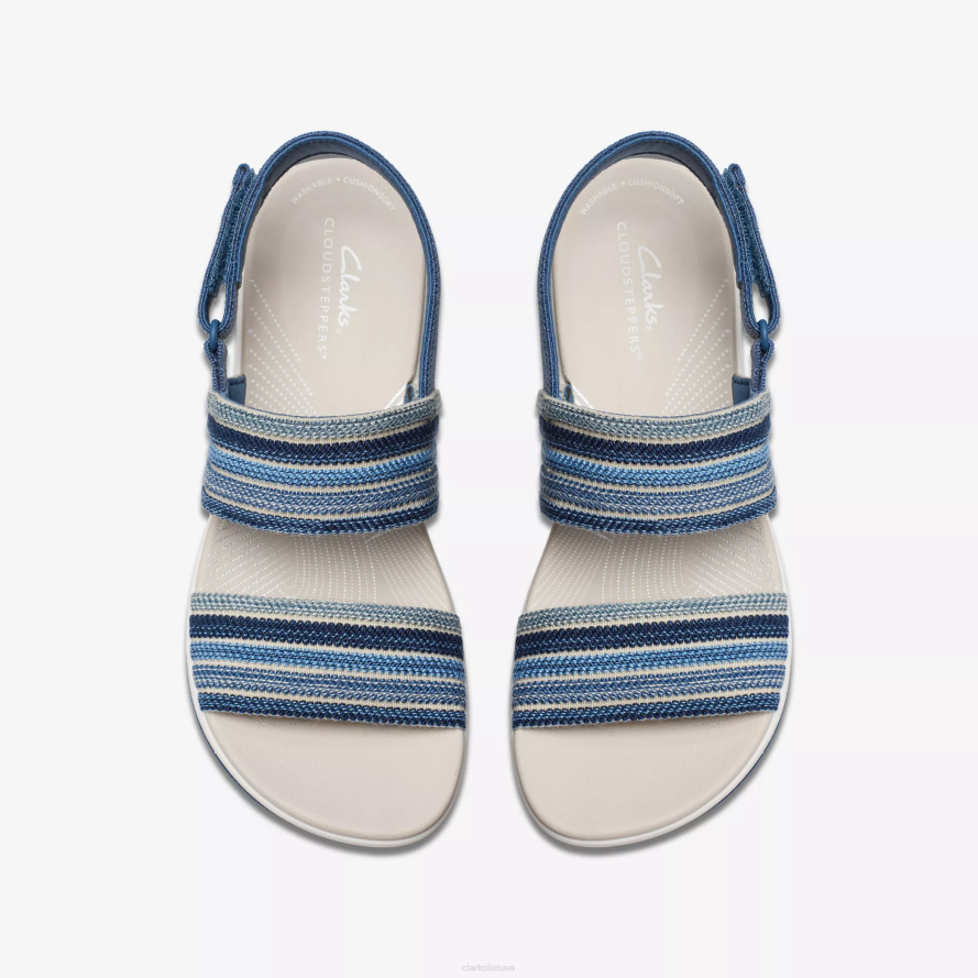 Clarks arla pasivaikščiojimas H2XV83 mėlynas derinys