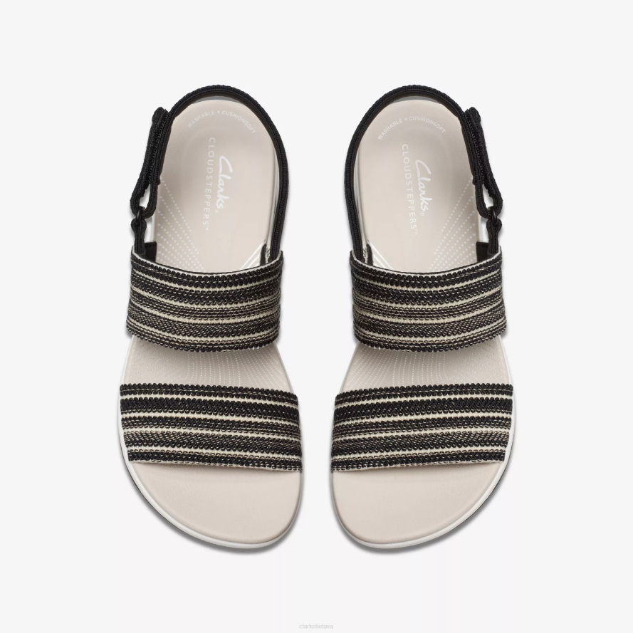 Clarks arla pasivaikščiojimas H2XV84 juodas derinys