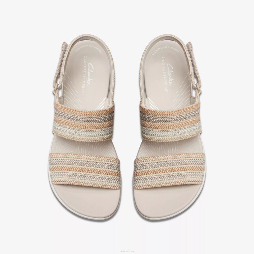 Clarks arla pasivaikščiojimas H2XV85 smėlio spalvos derinys