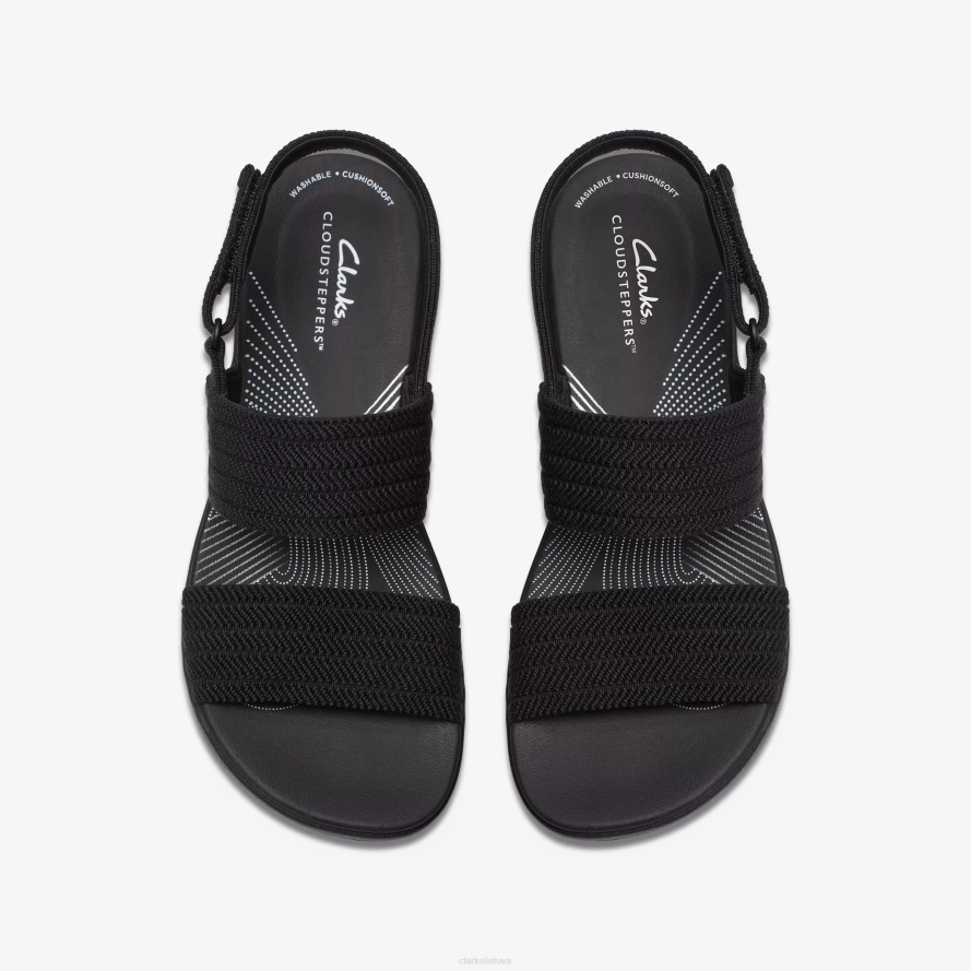 Clarks arla pasivaikščiojimas H2XV86 juodas