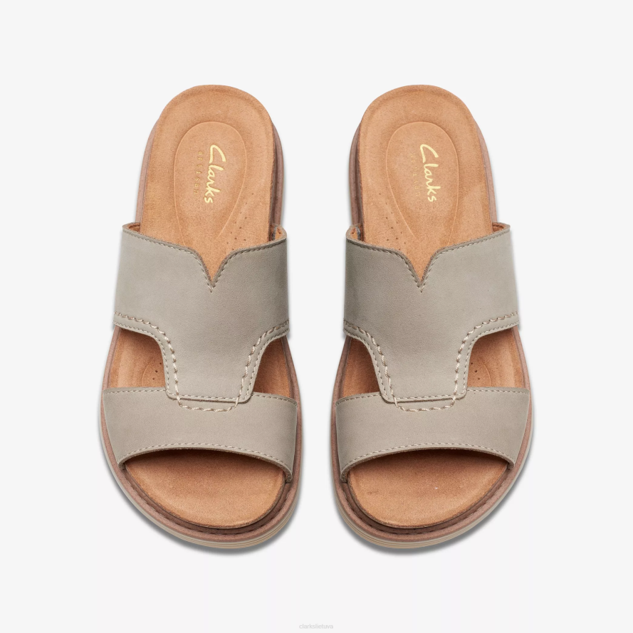 Clarks arwell pasivaikščiojimas H2XV16 akmens nubukas