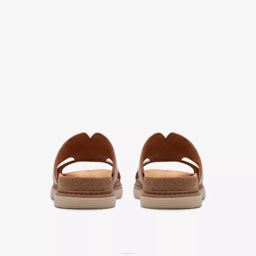 Clarks arwell pasivaikščiojimas H2XV18 rudos odos