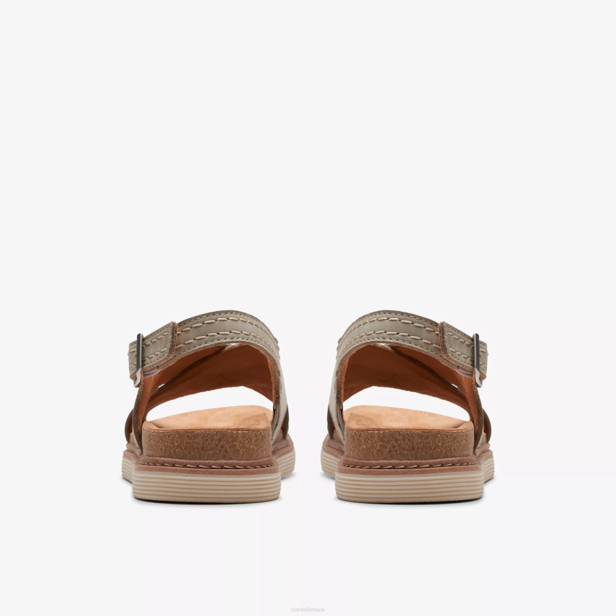 Clarks arwell stropas H2XV22 akmens nubukas