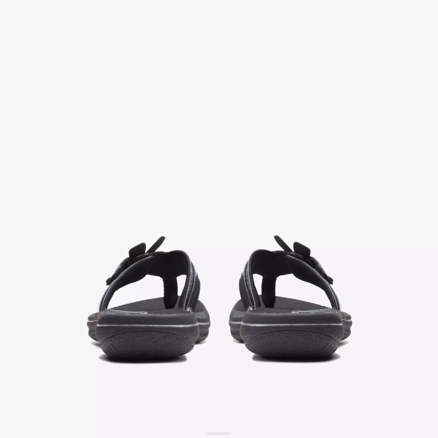 Clarks brinkley flora H2XV163 juodas patentas