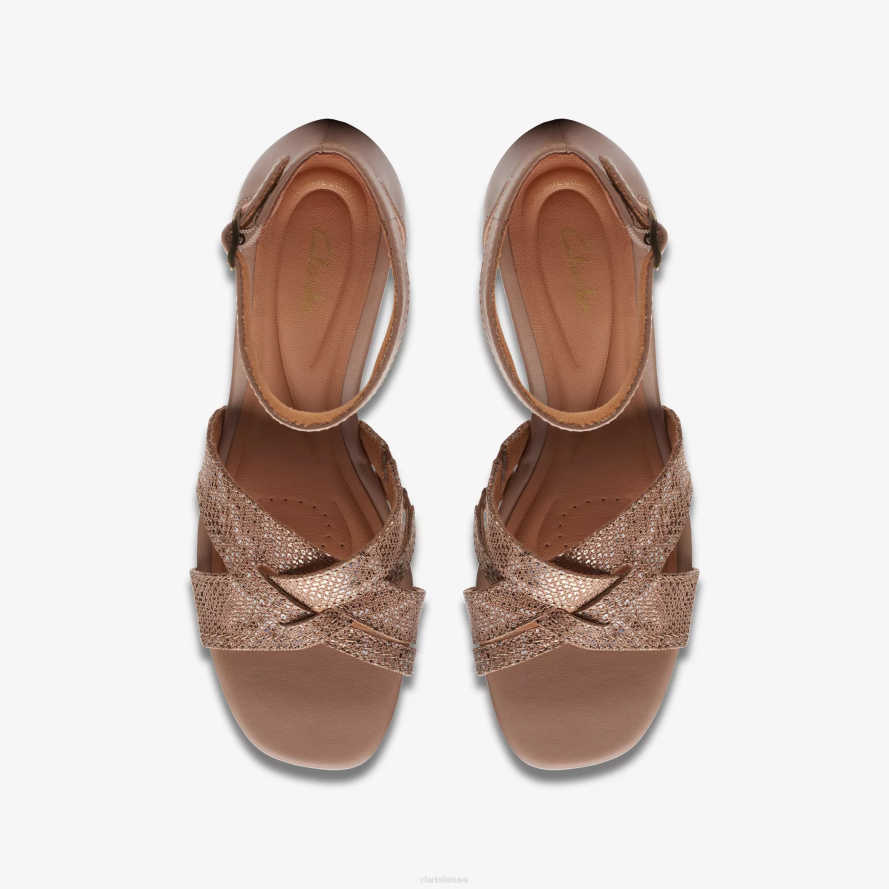 Clarks cielo žavesio H2XV172 praline oda