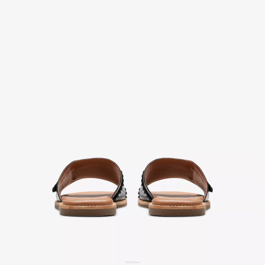 Clarks jūrinis mulas H2XV106 juodas palūkanas