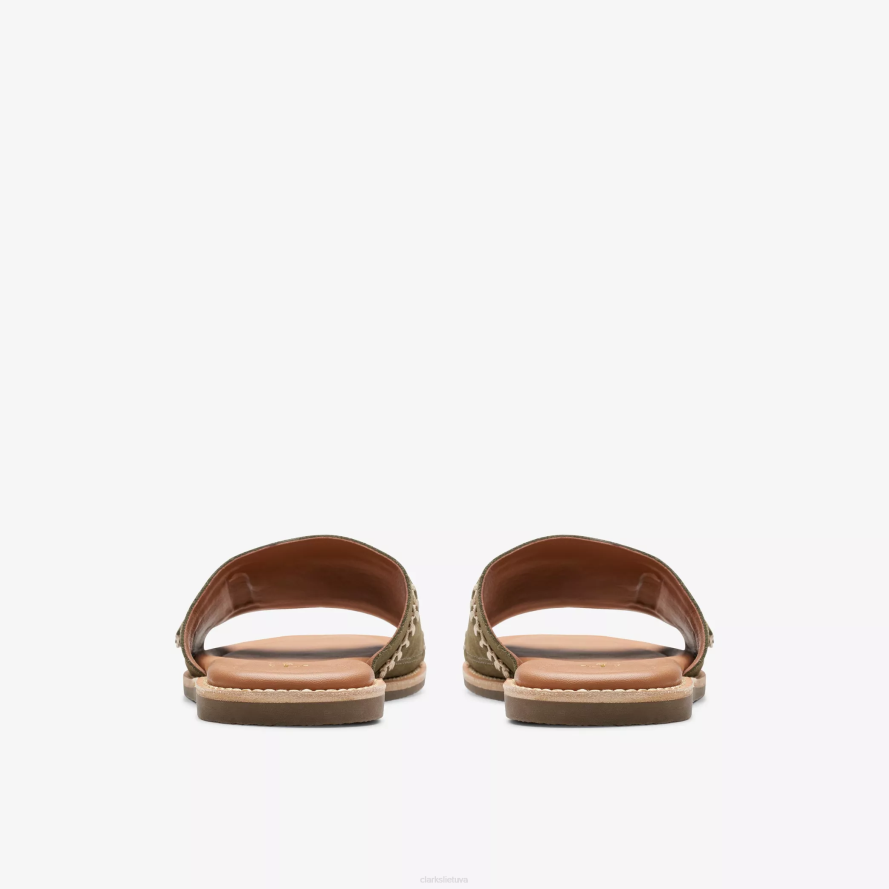 Clarks jūrinis mulas H2XV376 alyvuogių zomšos