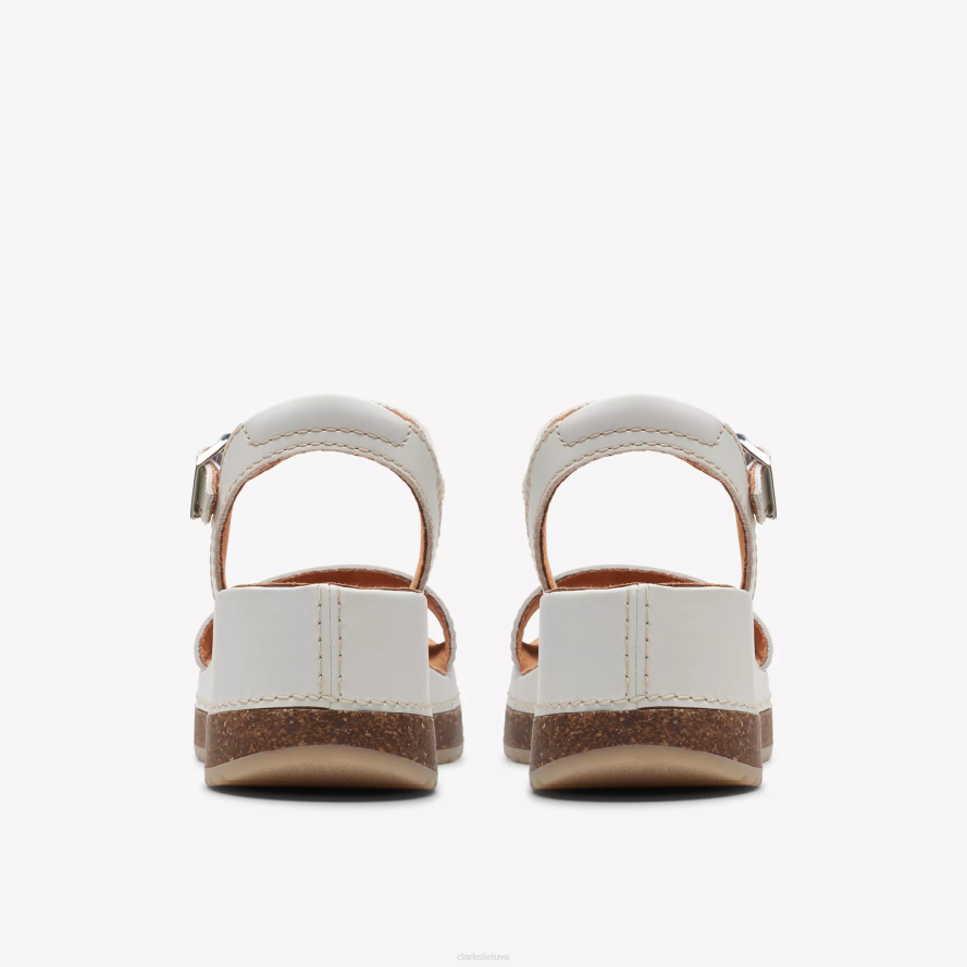 Clarks kasandos lelija H2XV10 beveik baltos odos