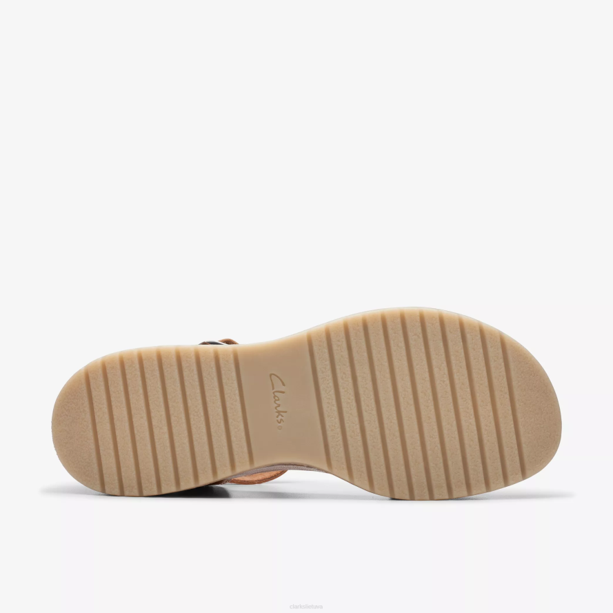 Clarks kasandos lelija H2XV11 rudos odos