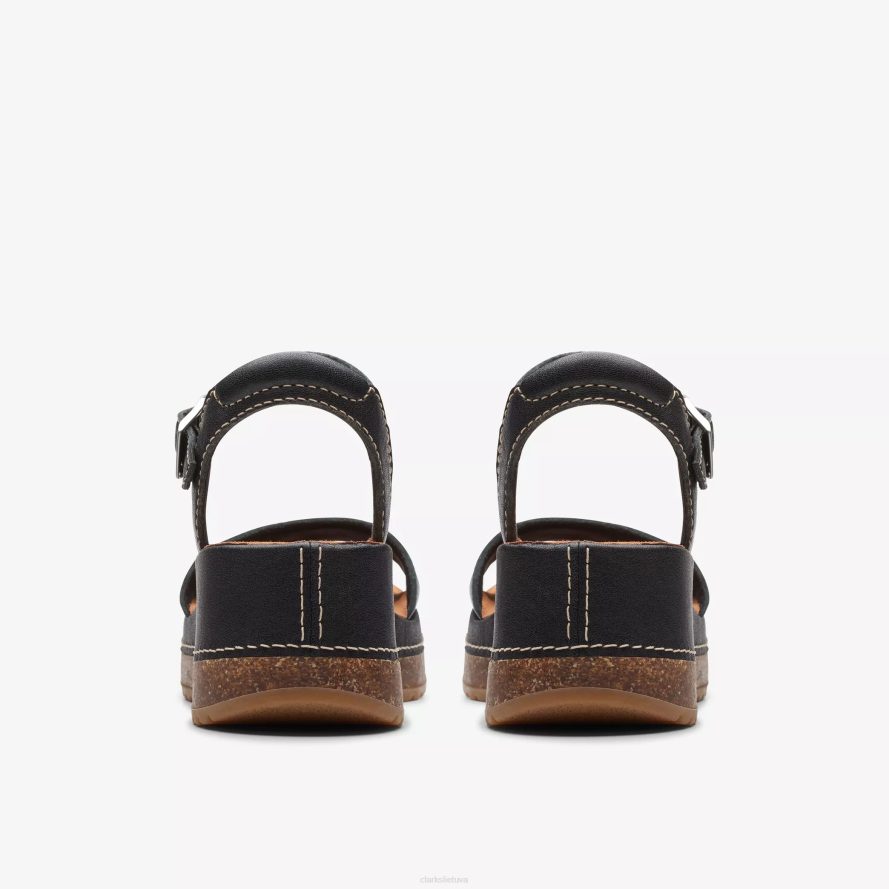 Clarks kasandos lelija H2XV13 juoda oda