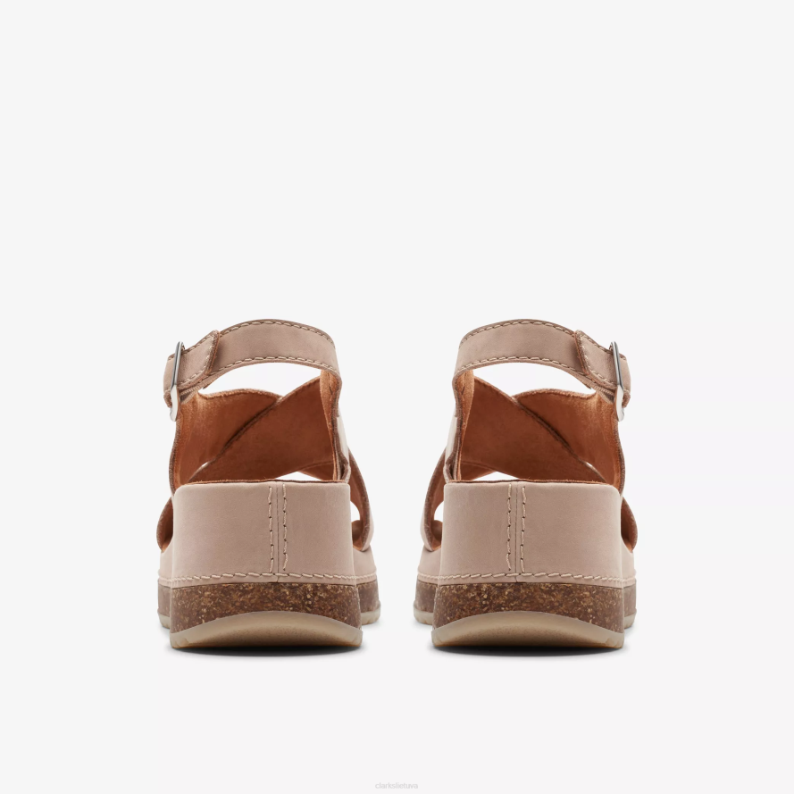 Clarks kassandos žingsnis H2XV5 smėlio nubukas