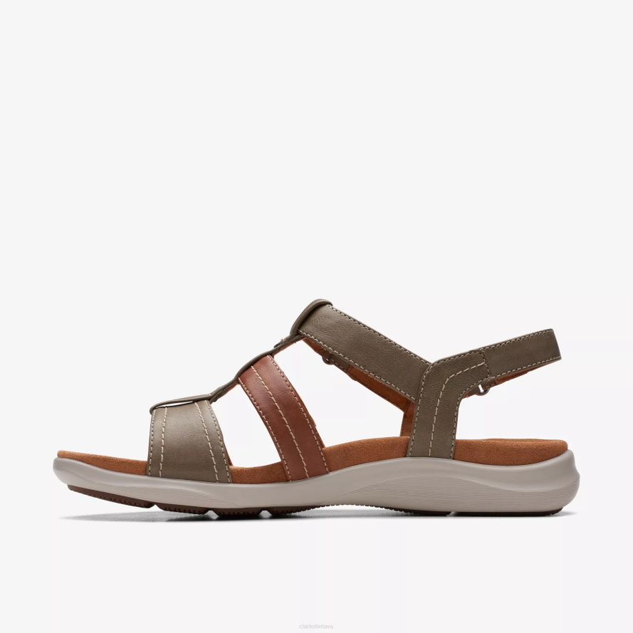 Clarks kietas žingsnis H2XV146 alyvuogių derinys