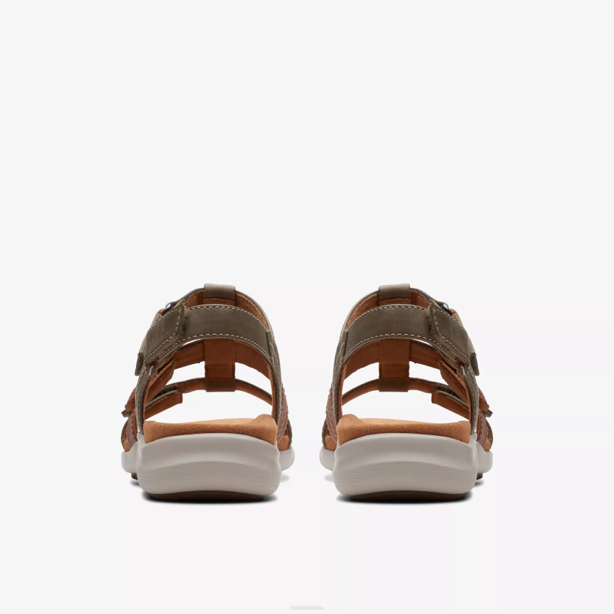 Clarks kietas žingsnis H2XV146 alyvuogių derinys