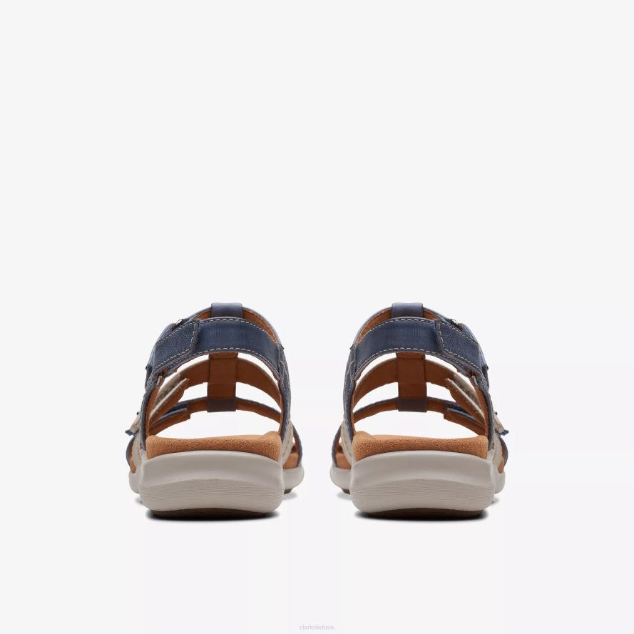 Clarks kietas žingsnis H2XV148 džinsinio audinio derinys