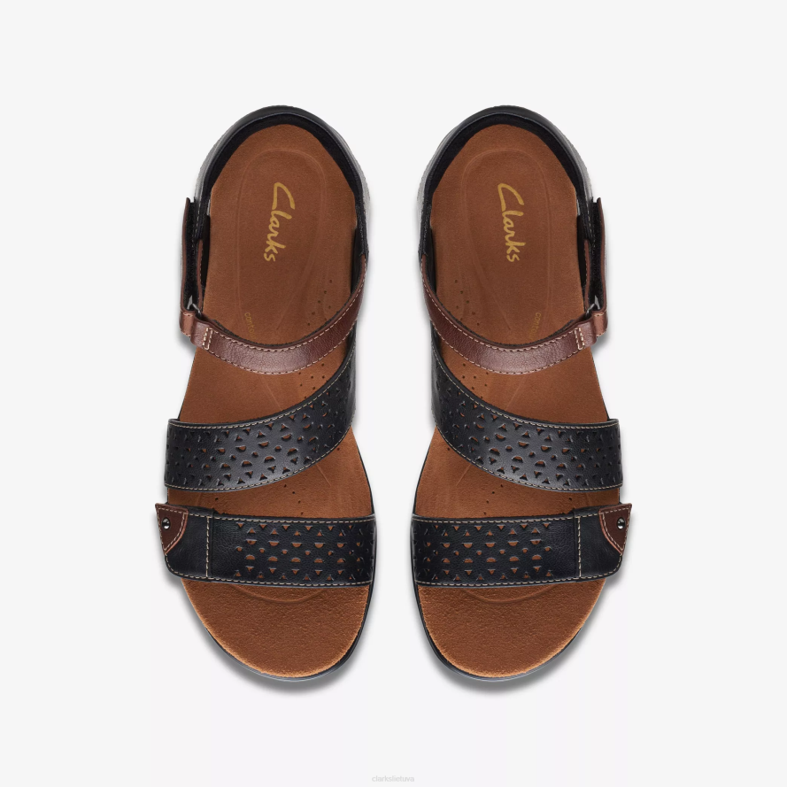 Clarks kietu būdu H2XV45 juoda oda