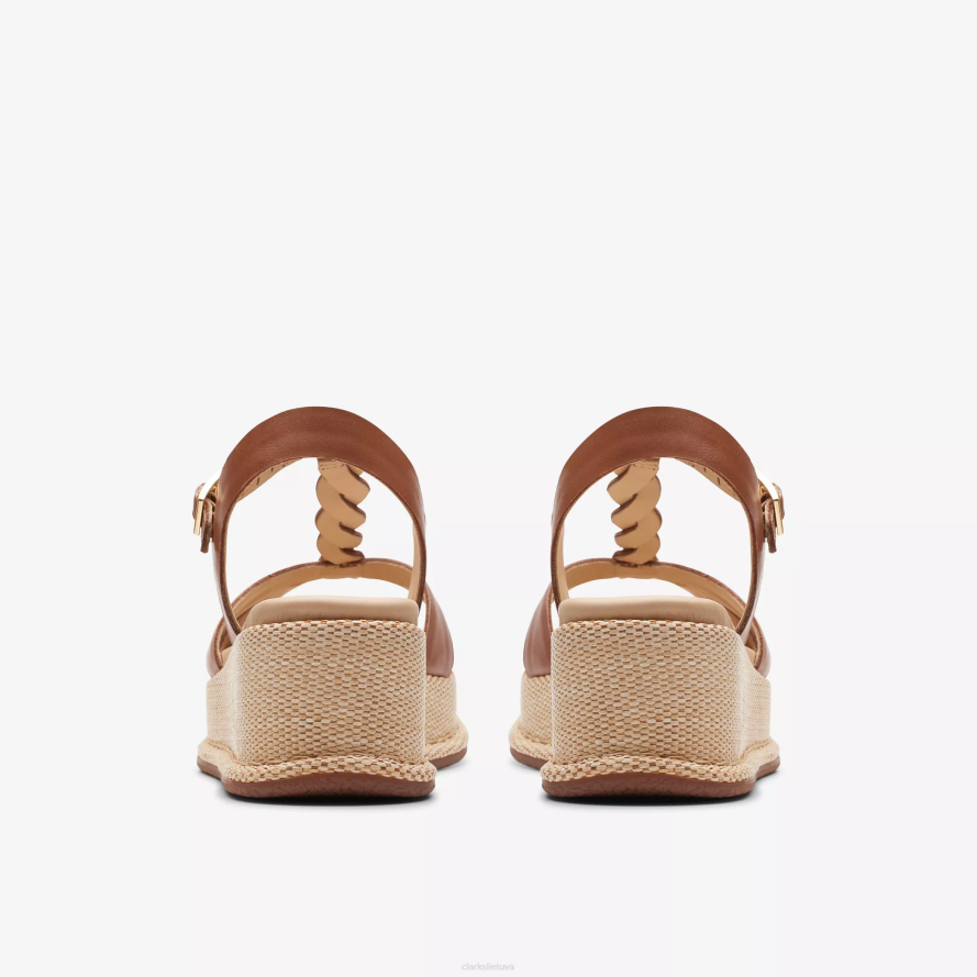 Clarks kimmei sukti H2XV107 rudos odos