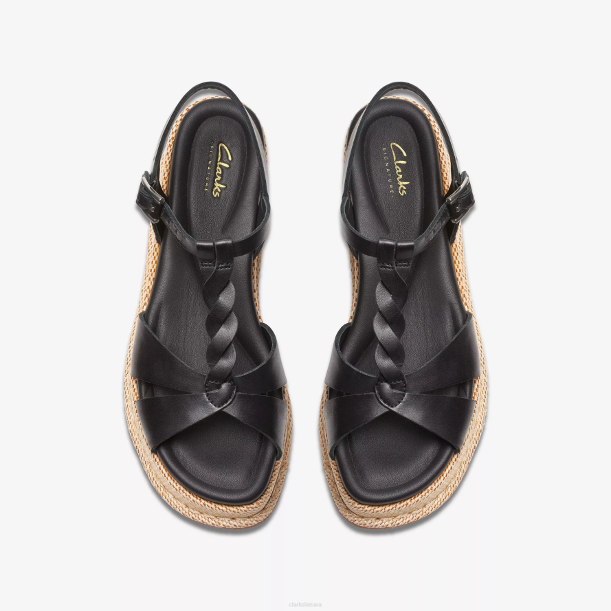 Clarks kimmei sukti H2XV108 juoda oda