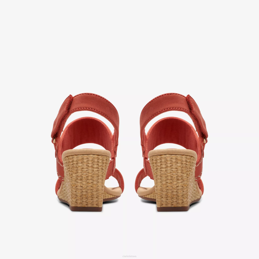 Clarks kyarra rožė H2XV41 skaistalai nubukas