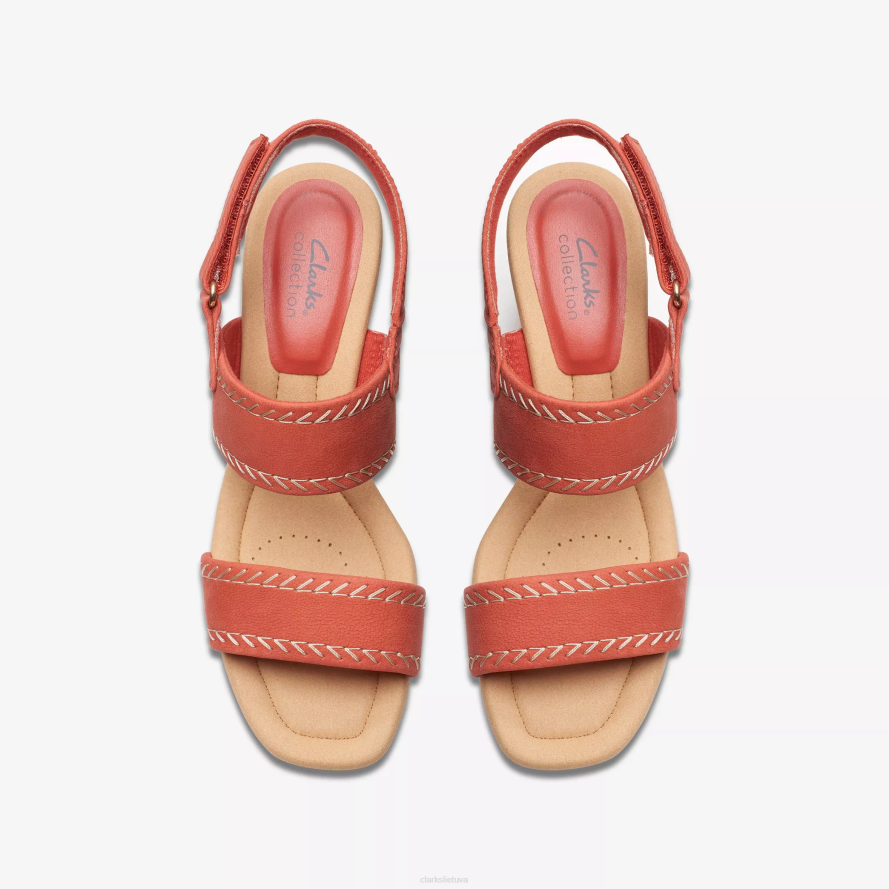 Clarks kyarra rožė H2XV41 skaistalai nubukas