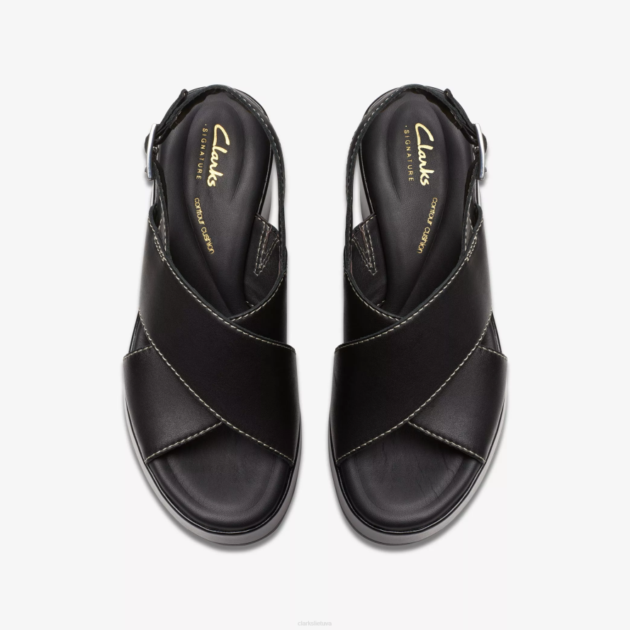 Clarks mano noras H2XV128 juoda oda