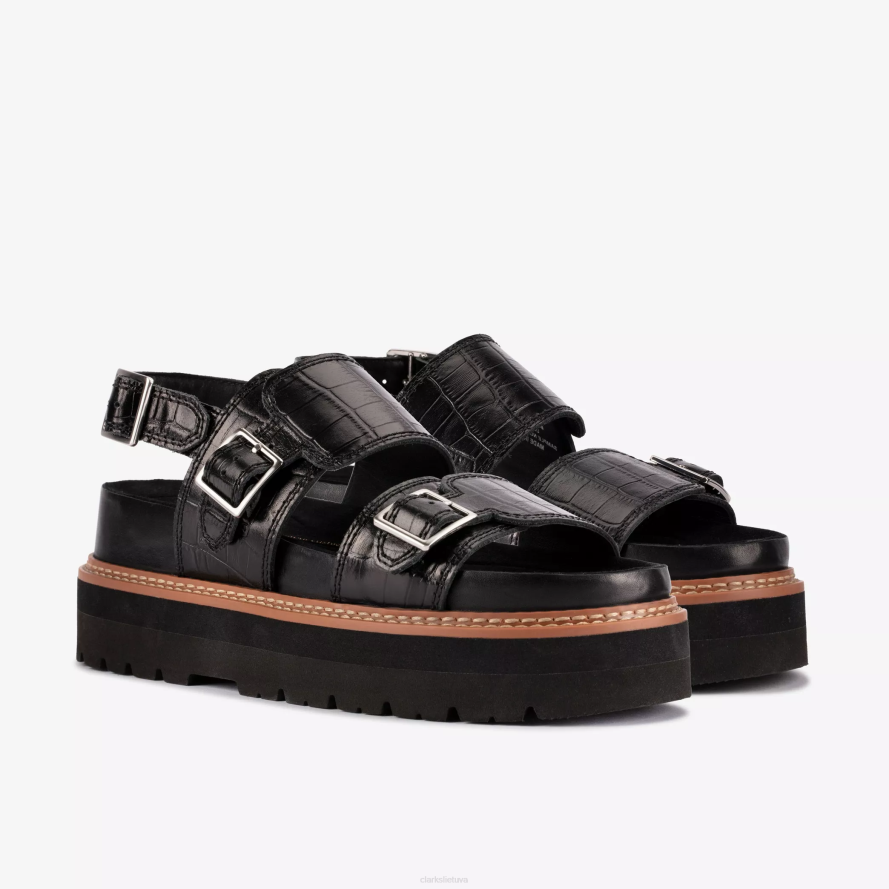 Clarks orianna sklando H2XV99 juodas palūkanas