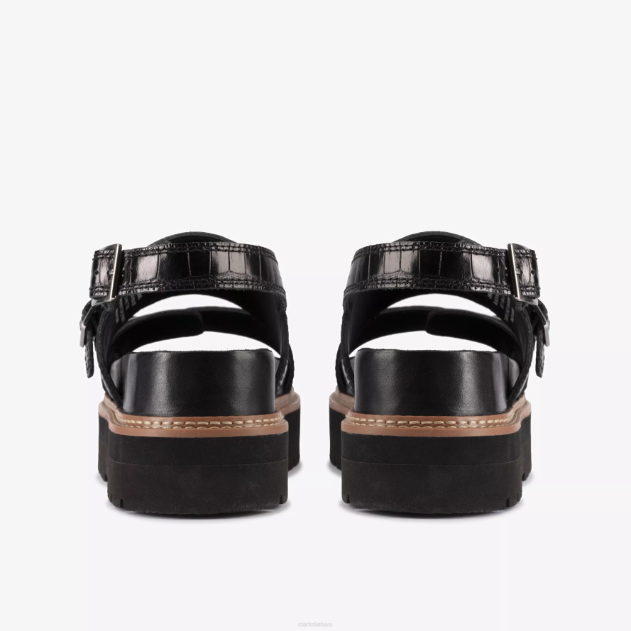 Clarks orianna sklando H2XV99 juodas palūkanas