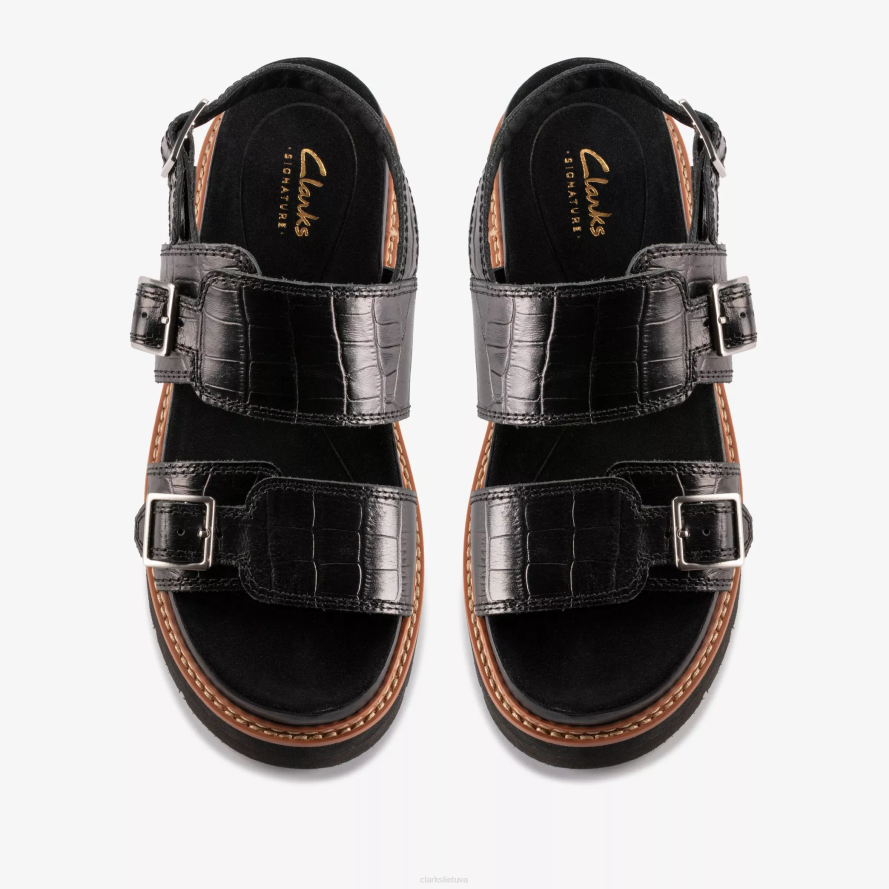 Clarks orianna sklando H2XV99 juodas palūkanas