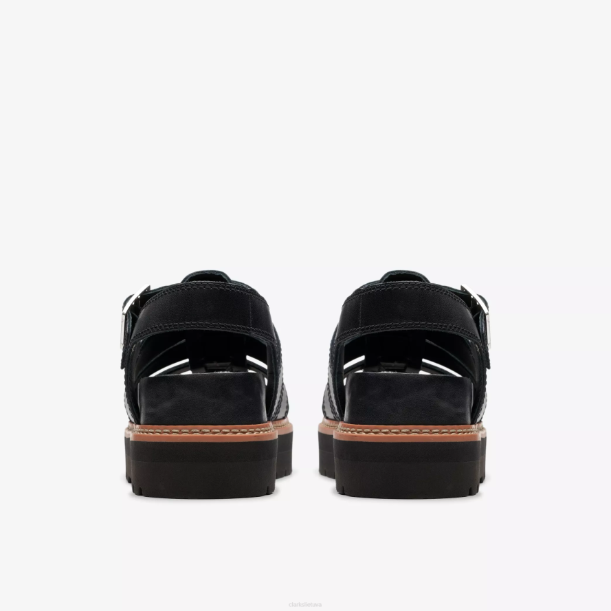 Clarks oriannos sukimas H2XV123 juoda oda