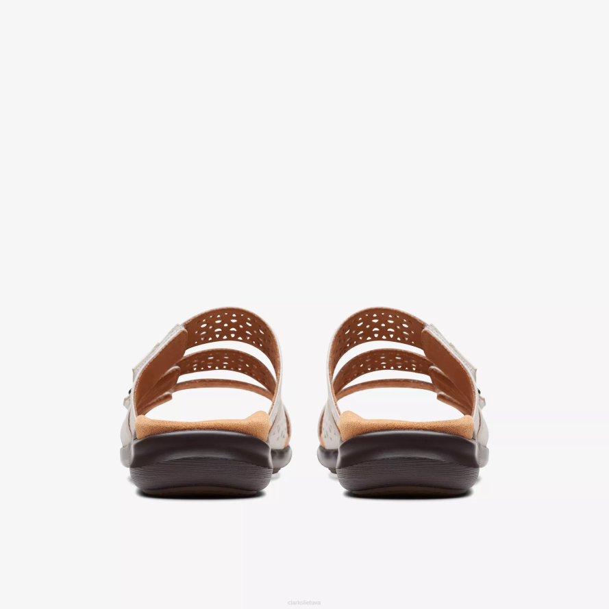 Clarks pasivaikščiojimas H2XV143 baltas