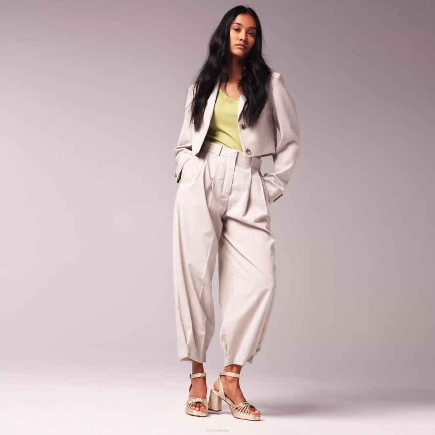 Clarks ritzy75 faye H2XV121 šampanas