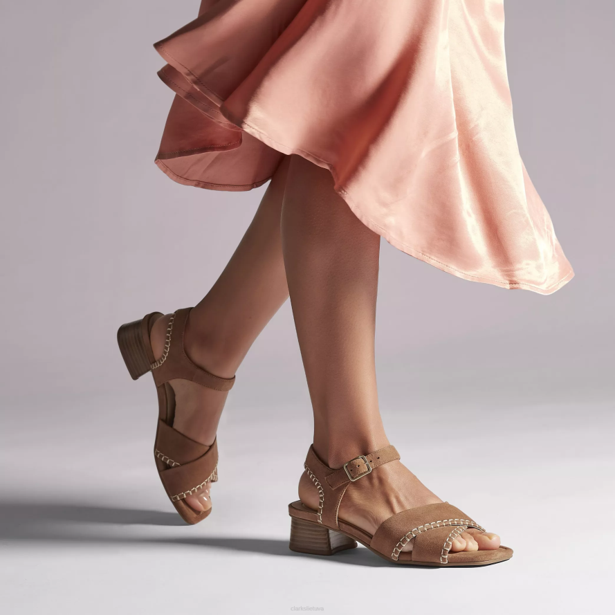 Clarks serina35 kryžius H2XV117 įdegio zomša